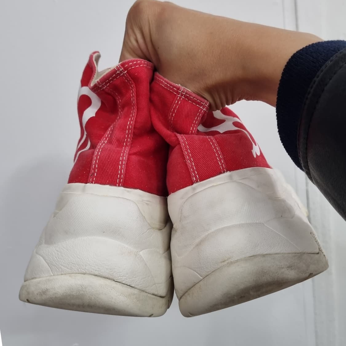 MLB 청키 레드삭스 하이탑 230 상품이미지5