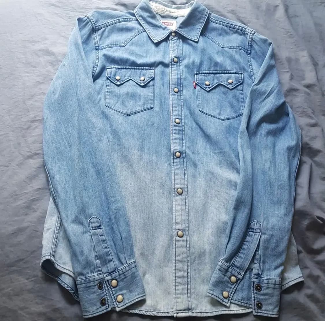 리바이스 웨스턴 데님셔츠 M 상품이미지6