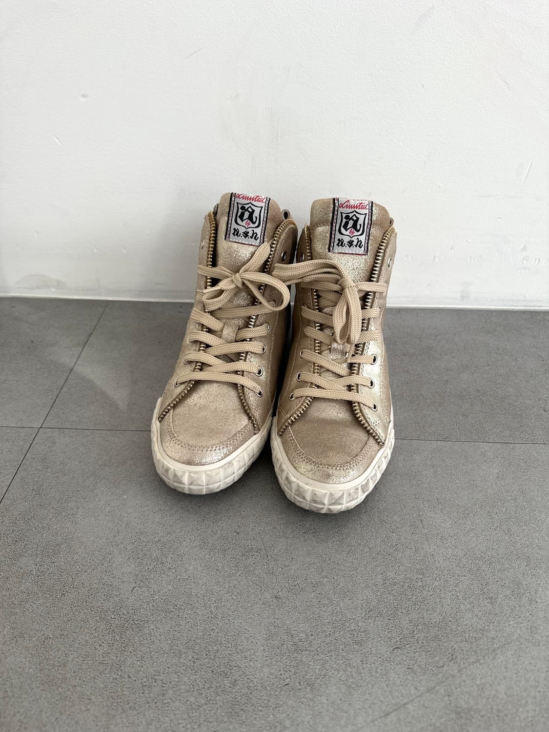 Ash 쉐이크 지퍼 하이탑 스니커즈 상품이미지2