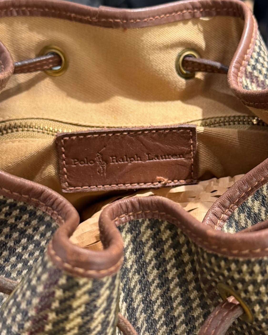 폴로 랄프로렌 글렌 체크 보스턴 백팩 상품이미지7