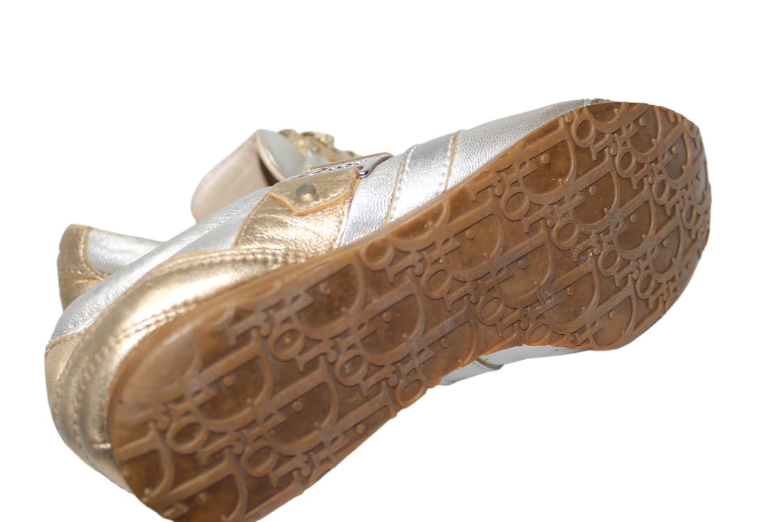 Dior 05's  John Galliano era 메탈릭 레더 스니커즈 상품이미지9