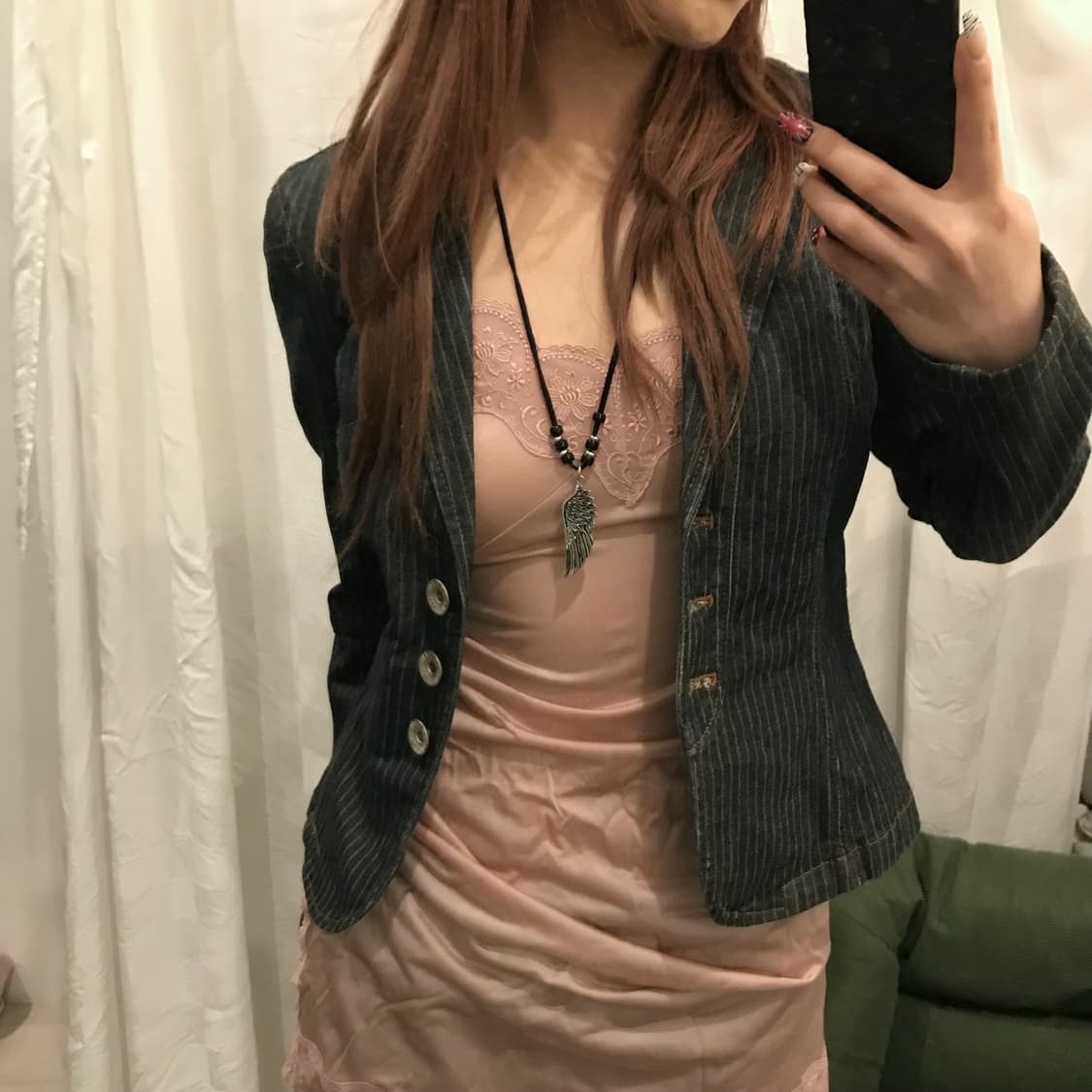 Armani Exchange 알마니 익스체인지 갸루 스티치 데님자켓 상품이미지4