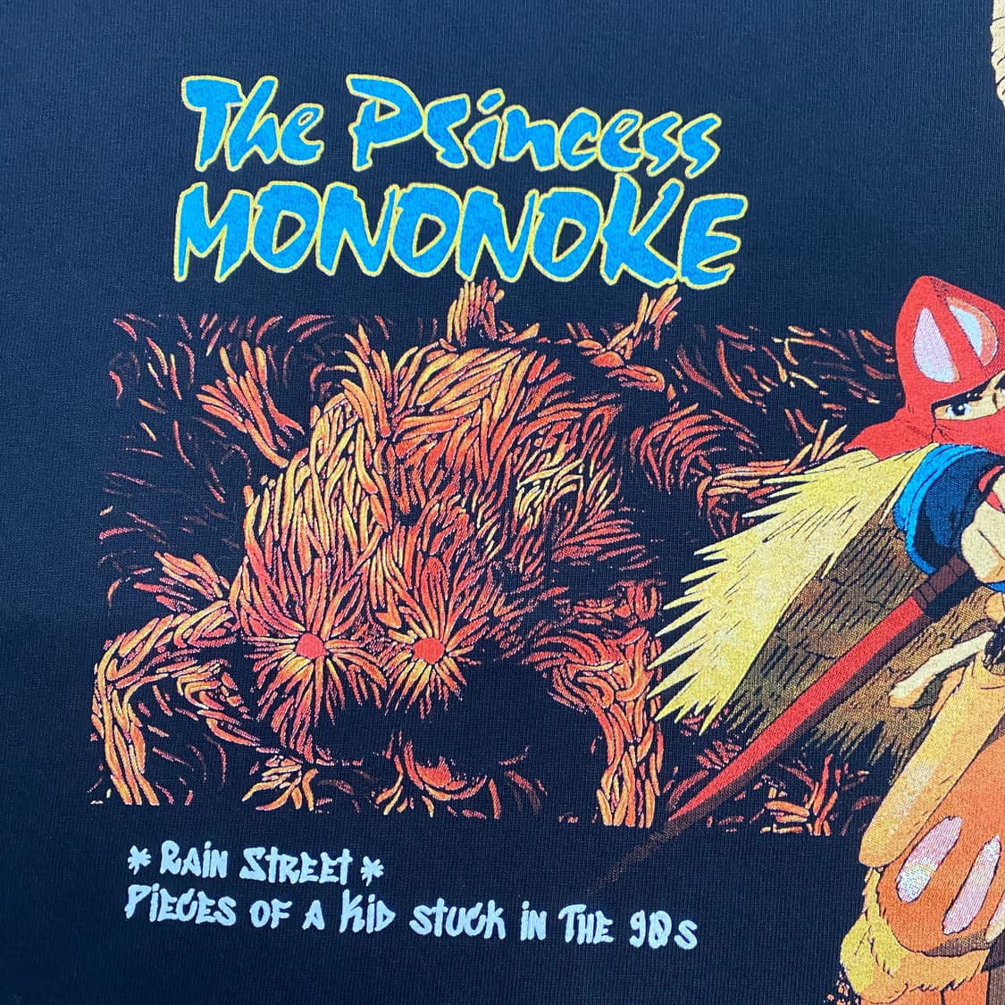 지브리 모노노케 부틀렉 애니메이션 티셔츠 상품이미지5