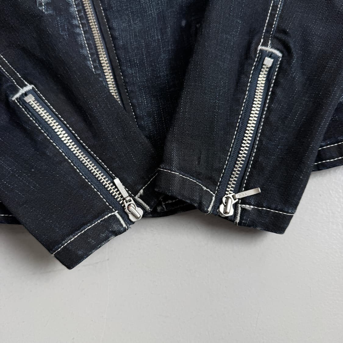 리바이스 제팬 딱붙 바이커 데님 라이더 자켓 상품이미지7