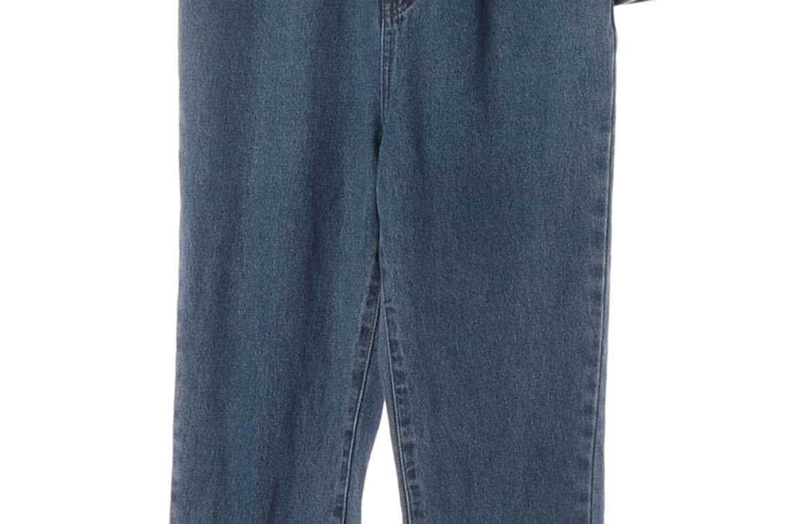 GUESS 다크블루 퍼프 숄더 데님 점프수트 XS 상품이미지5