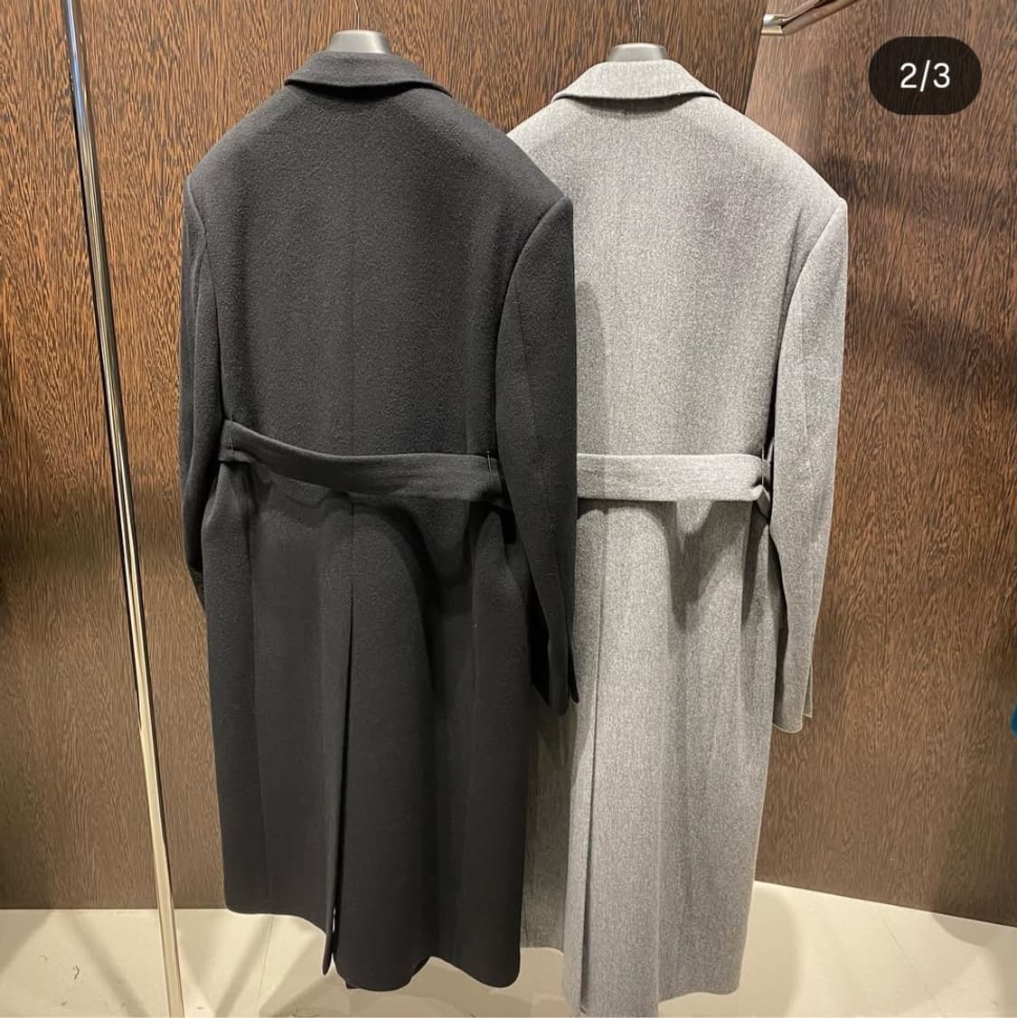 시스템옴므 paris 파리컬렉션 로브코트 상품이미지2