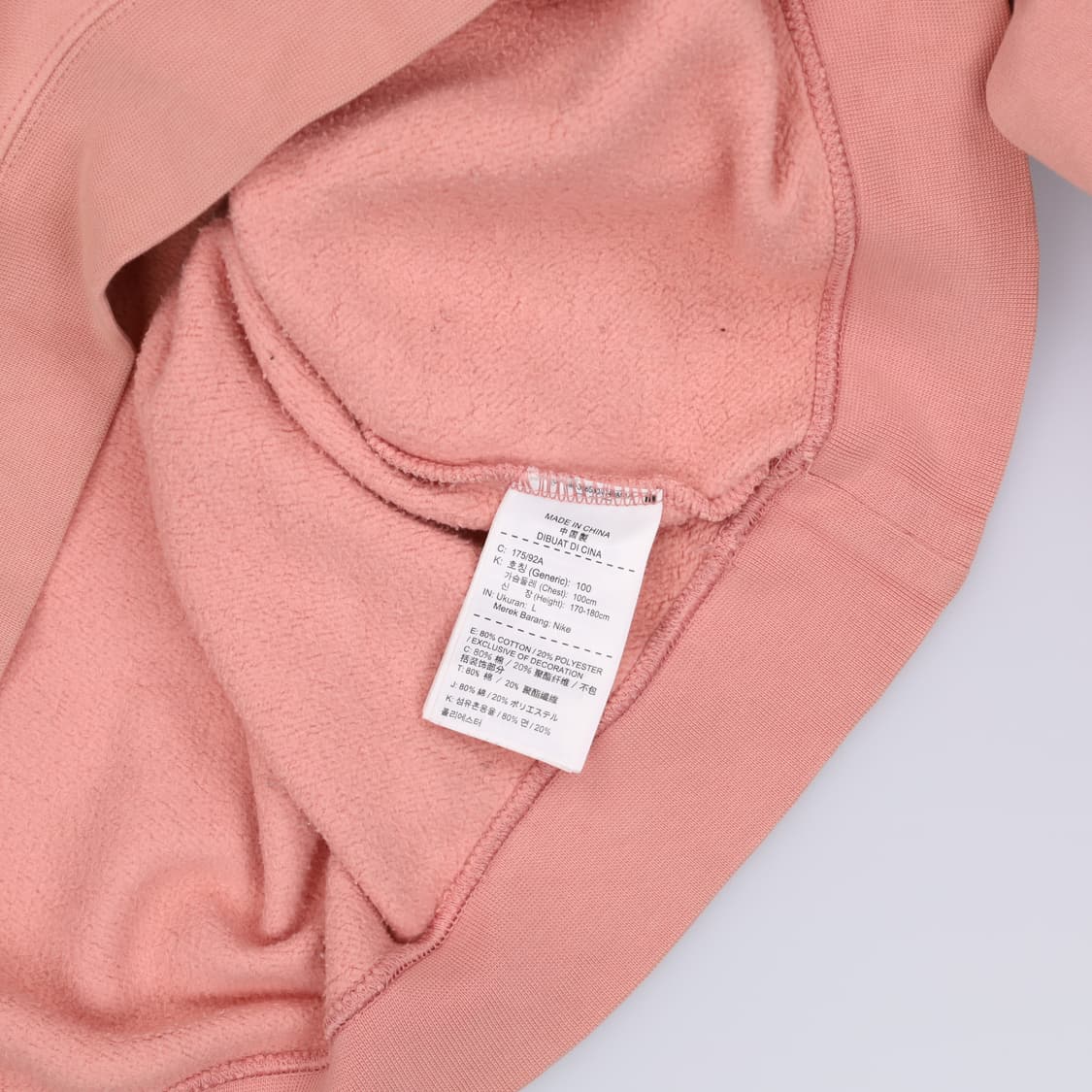 [L] 나이키 오버핏 기모맨투맨 1222H2 상품이미지8