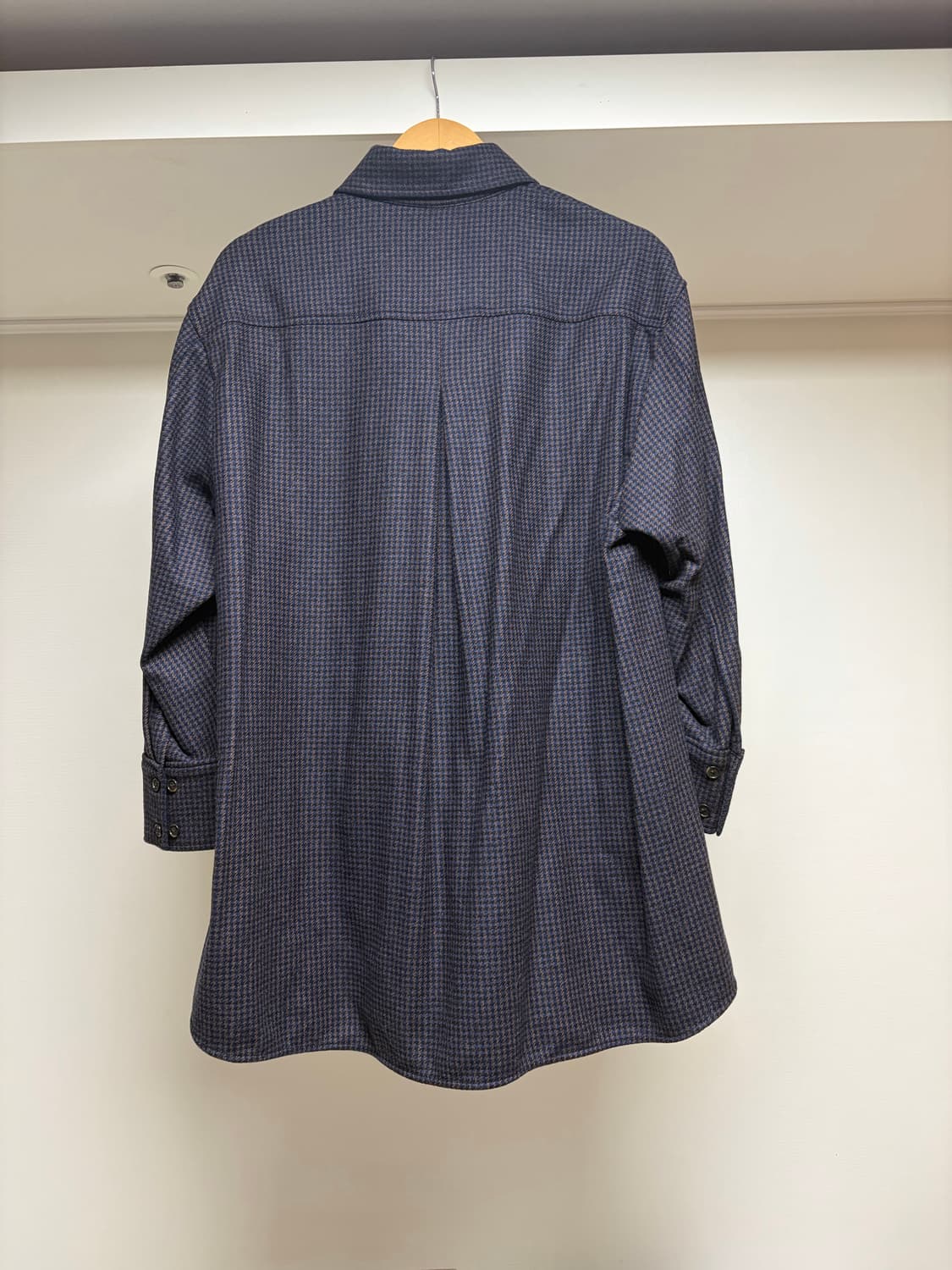 코스 체크 울 셔츠 상품이미지6