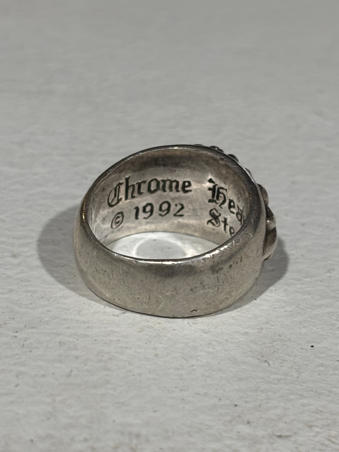 US10[국내20호] 급처 크롬하츠 플로랑 크로스링 상품이미지2