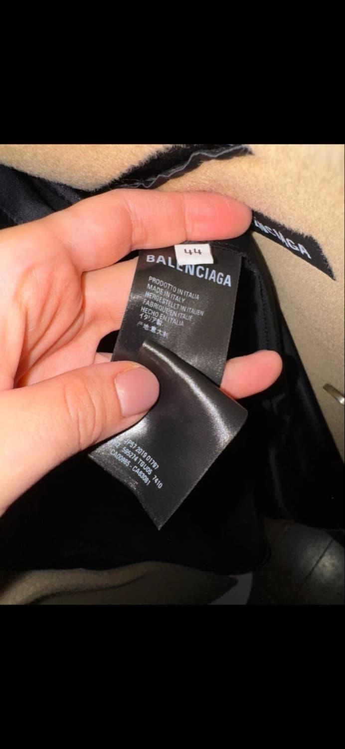 ✨[득템찬스/초희귀템/남녀공용] 발렌시아가 2019FW 캐시미어 코트 상품이미지9