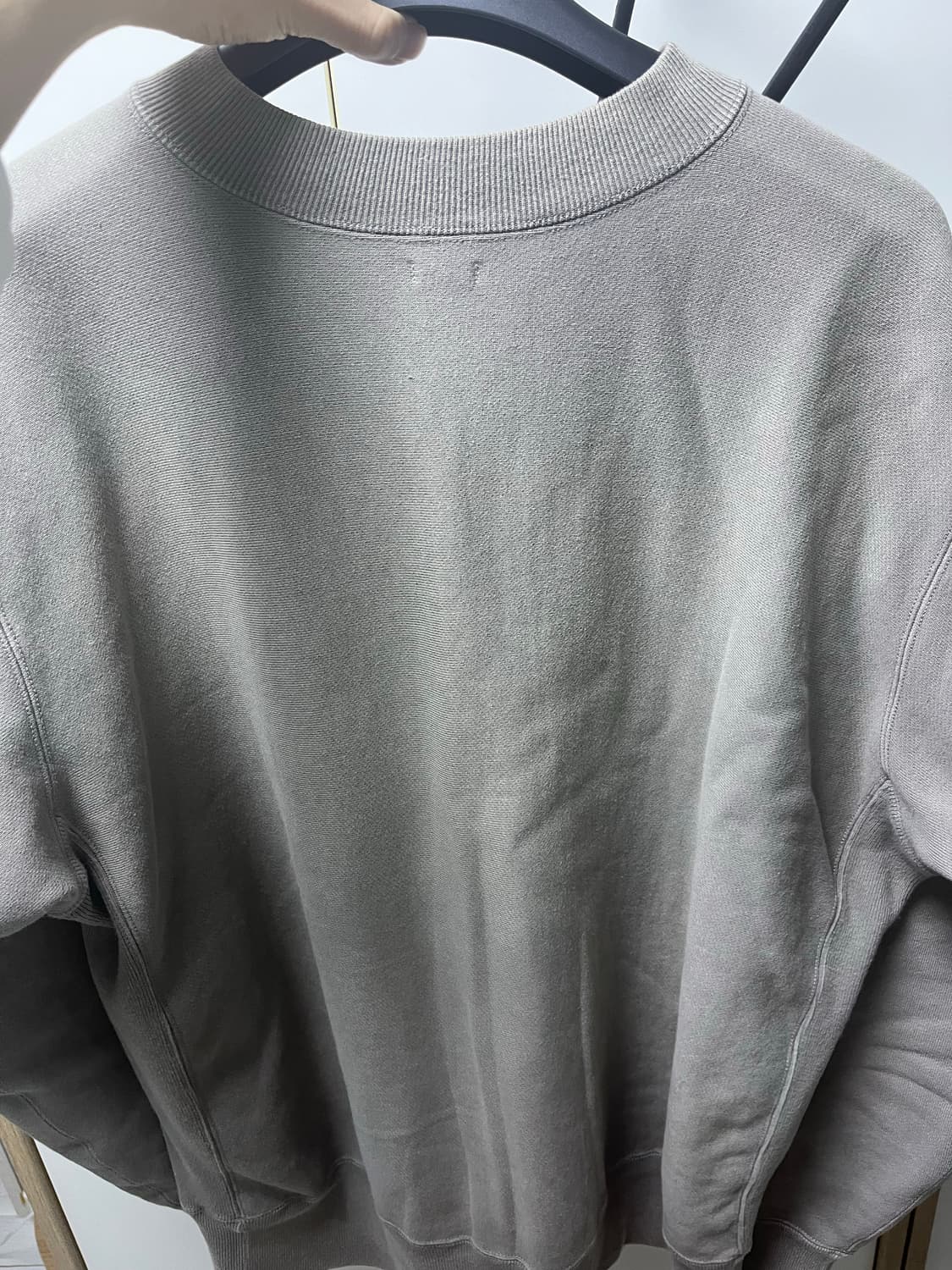 아프레쎄 립 하프 집업 그레이 상품이미지3