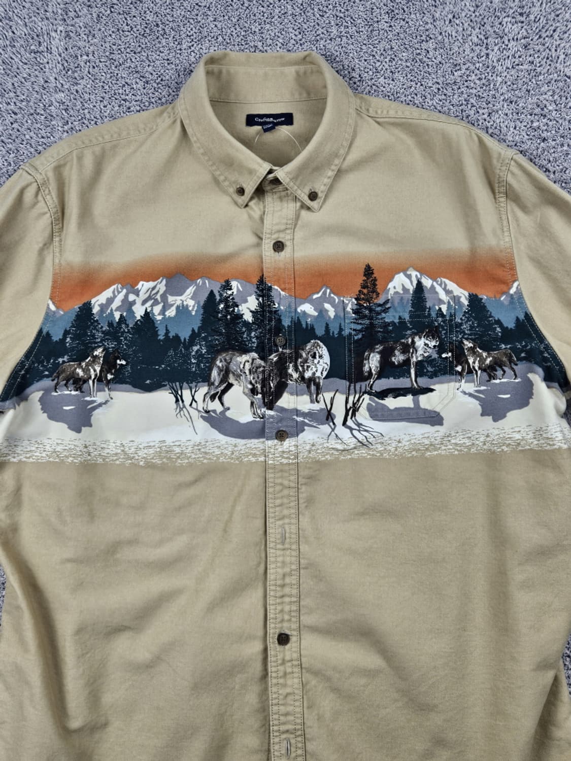 CROFT&BARROW 캔버스 버튼다운 셔츠 ( XL ) / 10338 상품이미지8