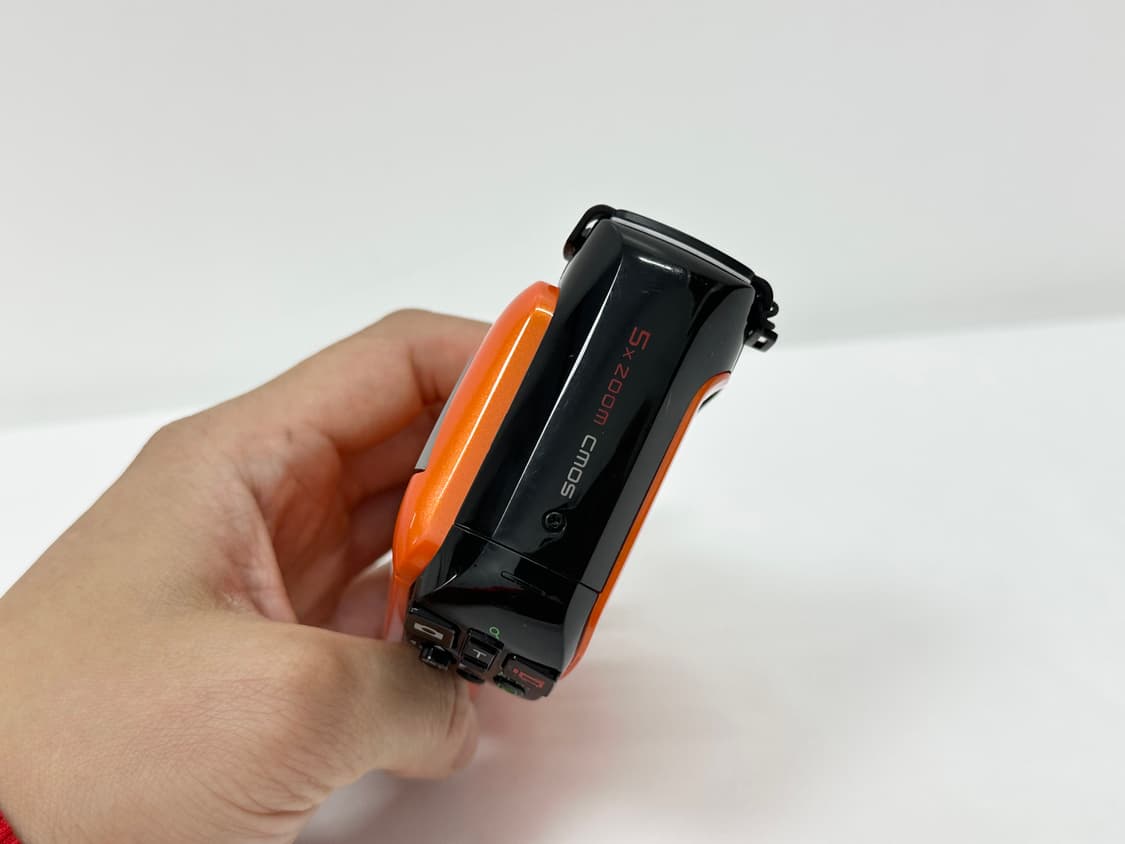 산요 작티 빈티지 캠코더 10MEGA PIXEL 오렌지 상품이미지6