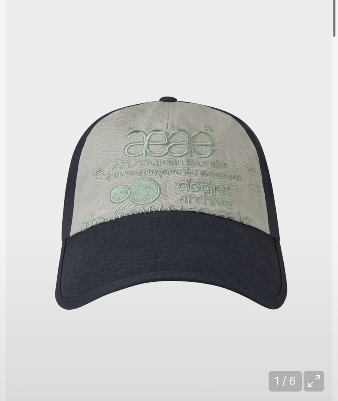 (택O새상품) aeae 에이이에이이 모자 볼캡 상품이미지1
