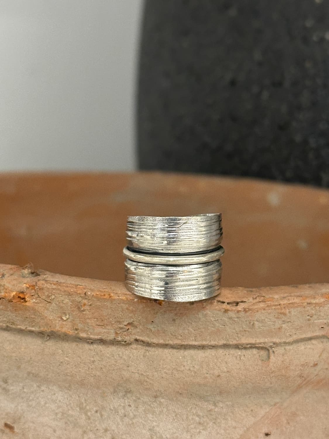 (Last 1)Strata Thumb 925Silver Ring 상품이미지2
