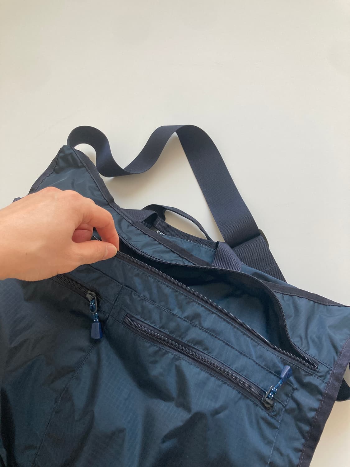 Cross Bag Navy 상품이미지5