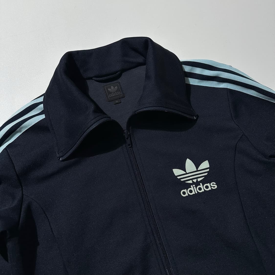 아디다스 네이비 하늘색 유로파 져지 트랙탑 자켓 상품이미지3
