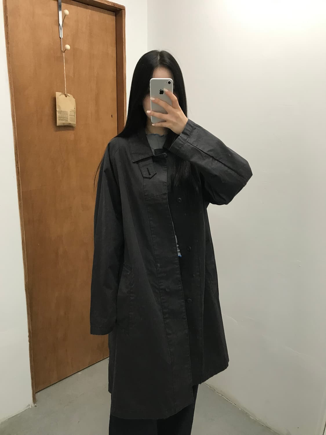 레미릴리프 REMI RELIEF Cotton Check Coat 상품이미지4