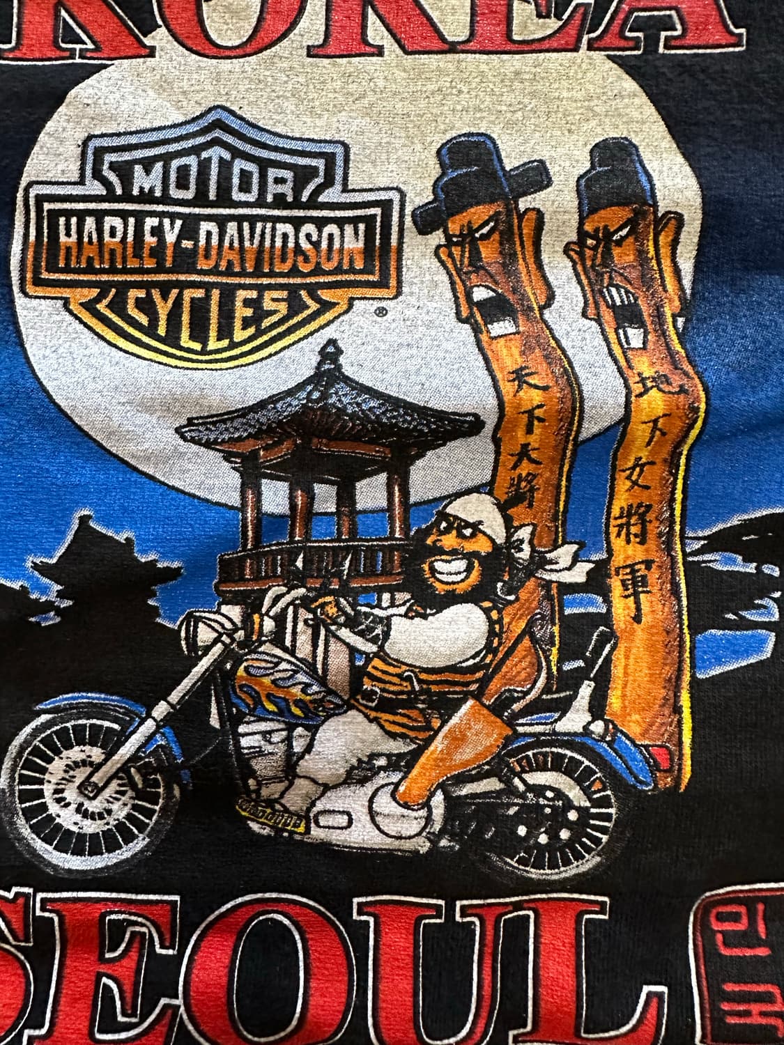 [희귀/USA] 2002 할리데이비슨 서울 코리아 "천하대장군" 상품이미지8