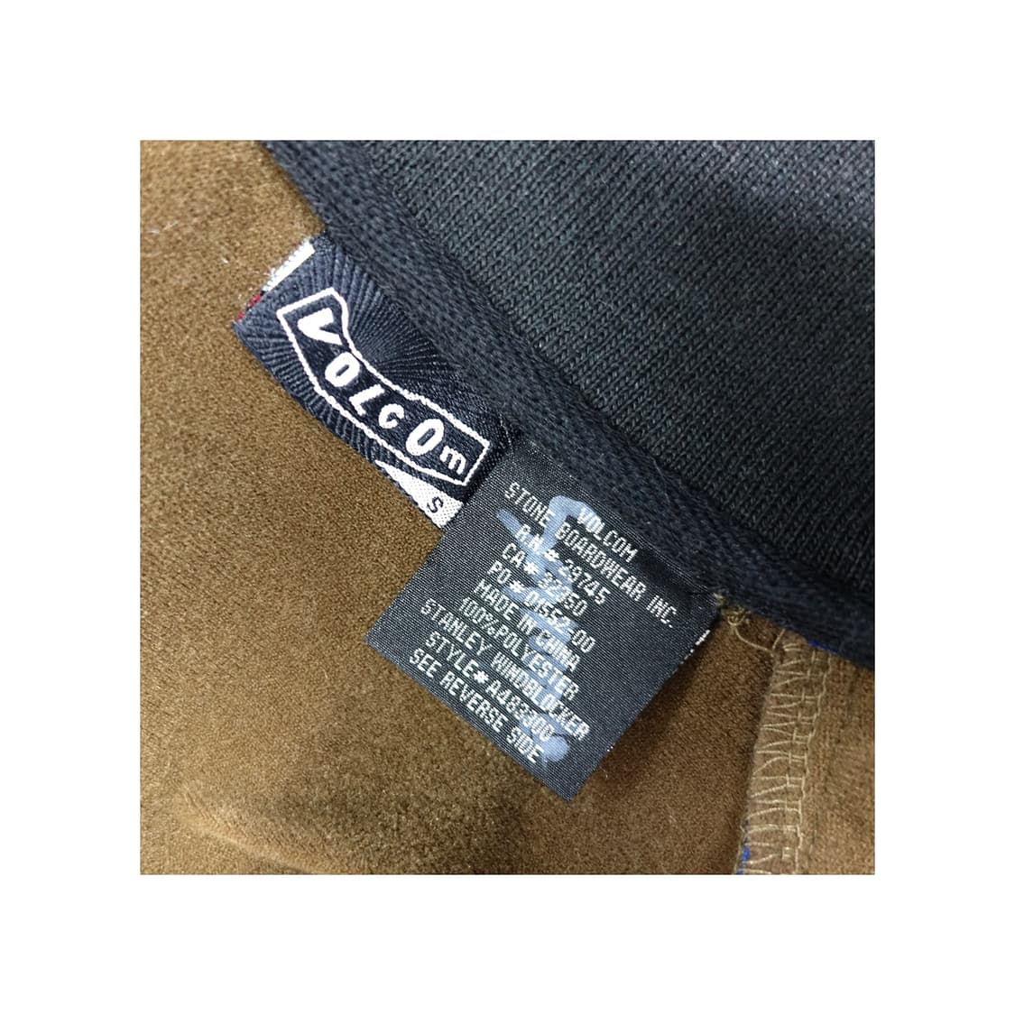 VOLCOM 볼컴 카키 스케이트보드 져지 S 상품이미지9