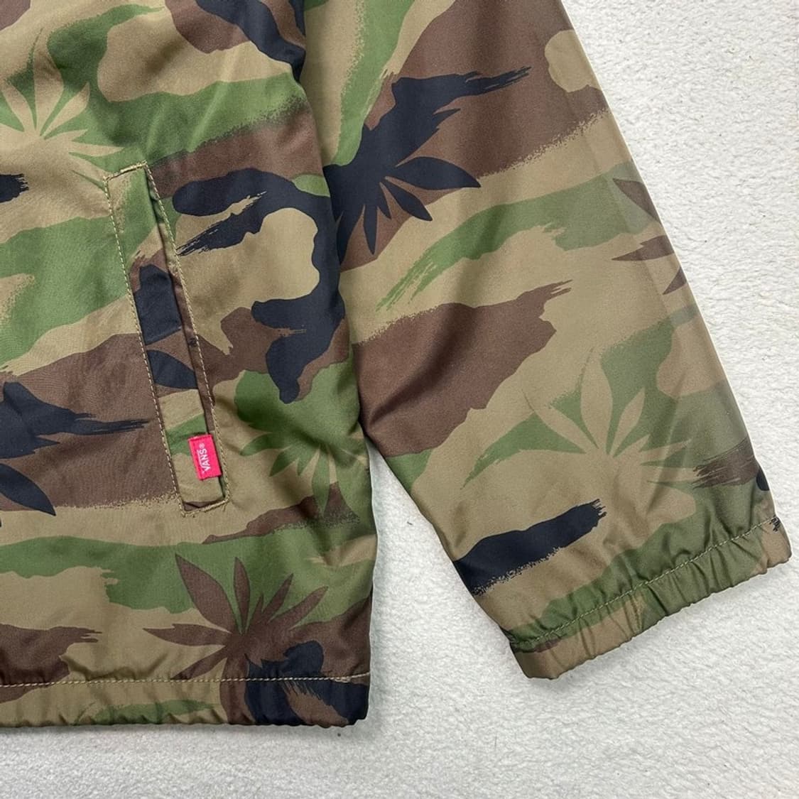반스 카모플라쥬 코치 자켓 L 상품이미지3