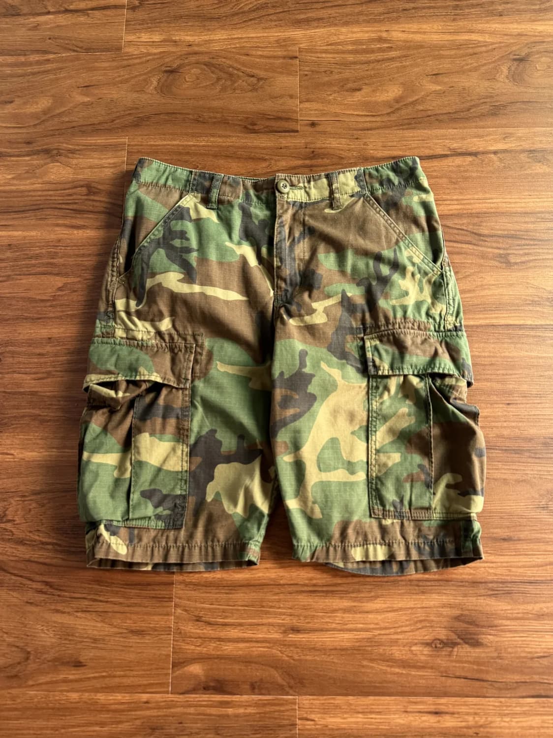 [32]아비렉스 U.S NAVY 우드랜드 카코 쇼츠 상품이미지1