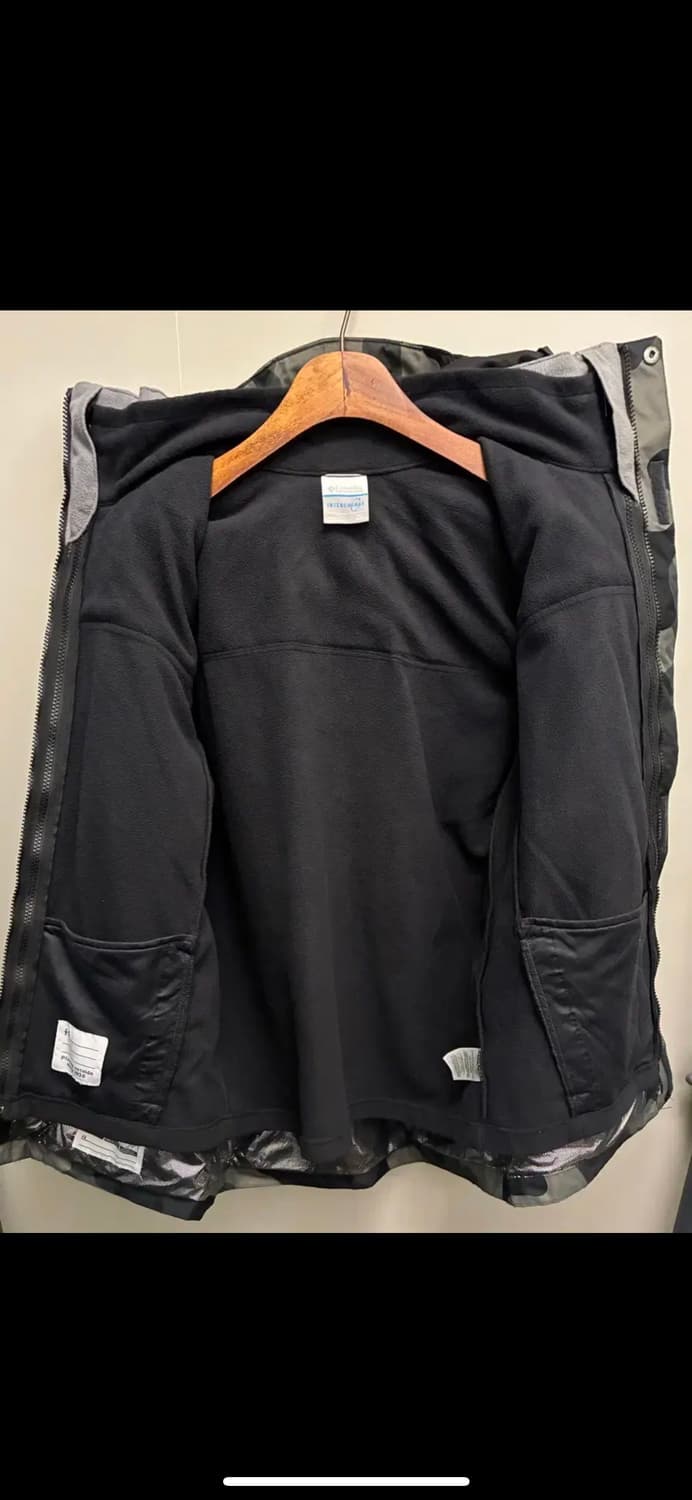 컬럼비아 카모 자켓+플리스 포함 (일본판 남자95추천) 상품이미지2