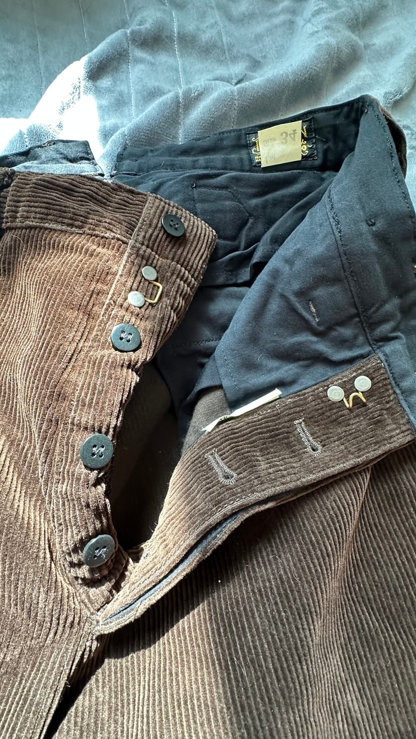 브론슨 브라운 코듀로이 바지 34사이즈 32추천 상품이미지3