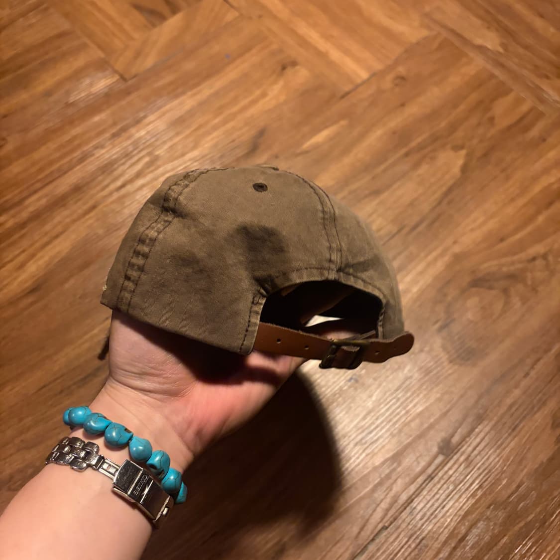 VON DUTCH DISTRESS GRUNGE BALL CAP BROWN 상품이미지5