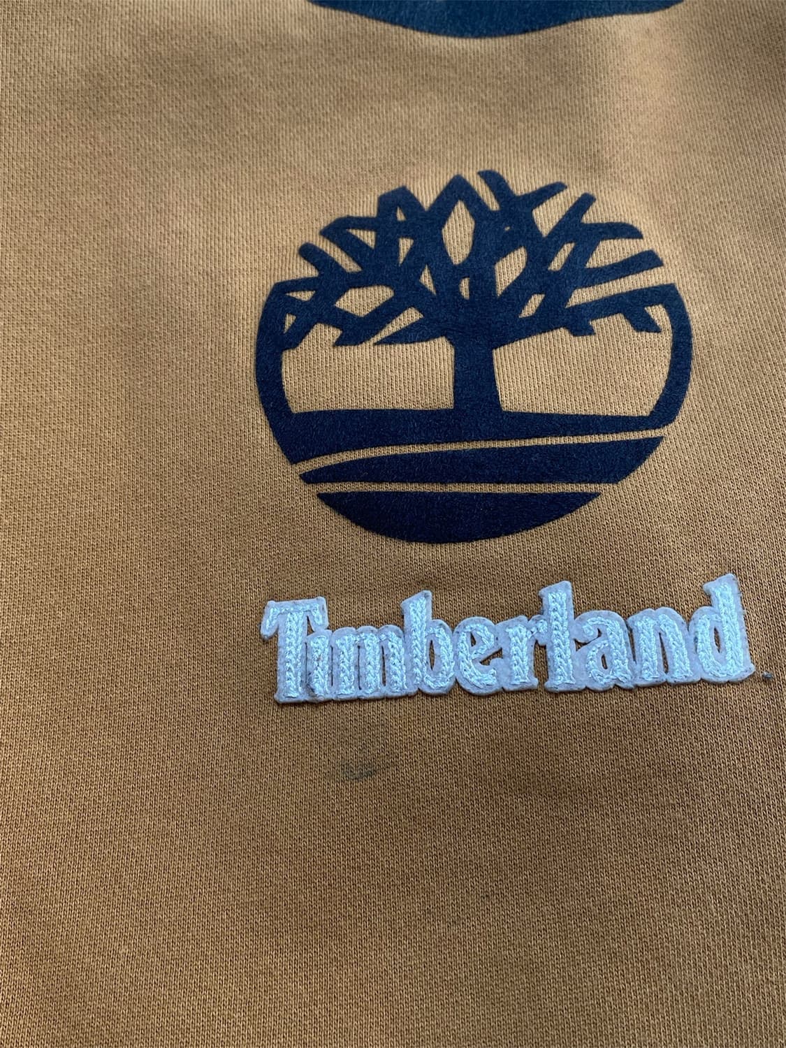 챔피온 X 팀버랜드 기모 스웻팬츠 된장컬러 S-M 상품이미지6