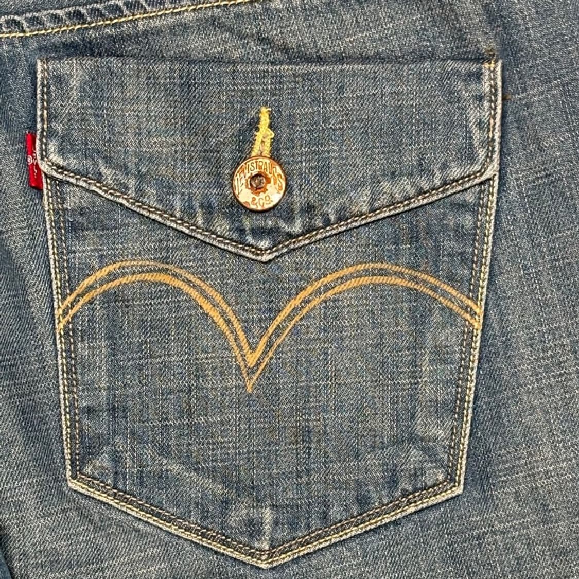 LEVI'S SLIM STRAIGHT 데님 팬츠 31 | 32 상품이미지5