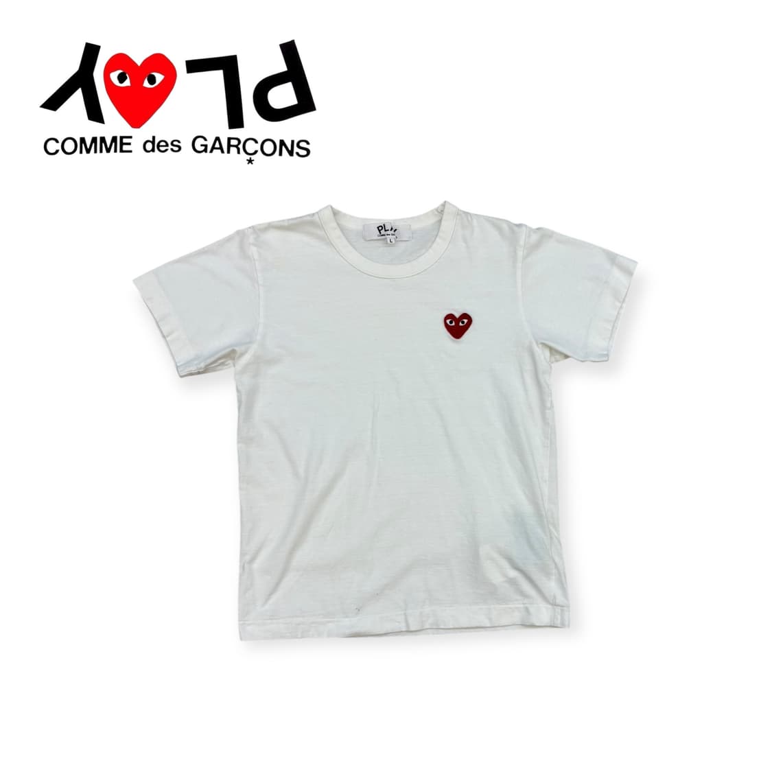 꼼데가르송 플레이 티셔츠 상품이미지1