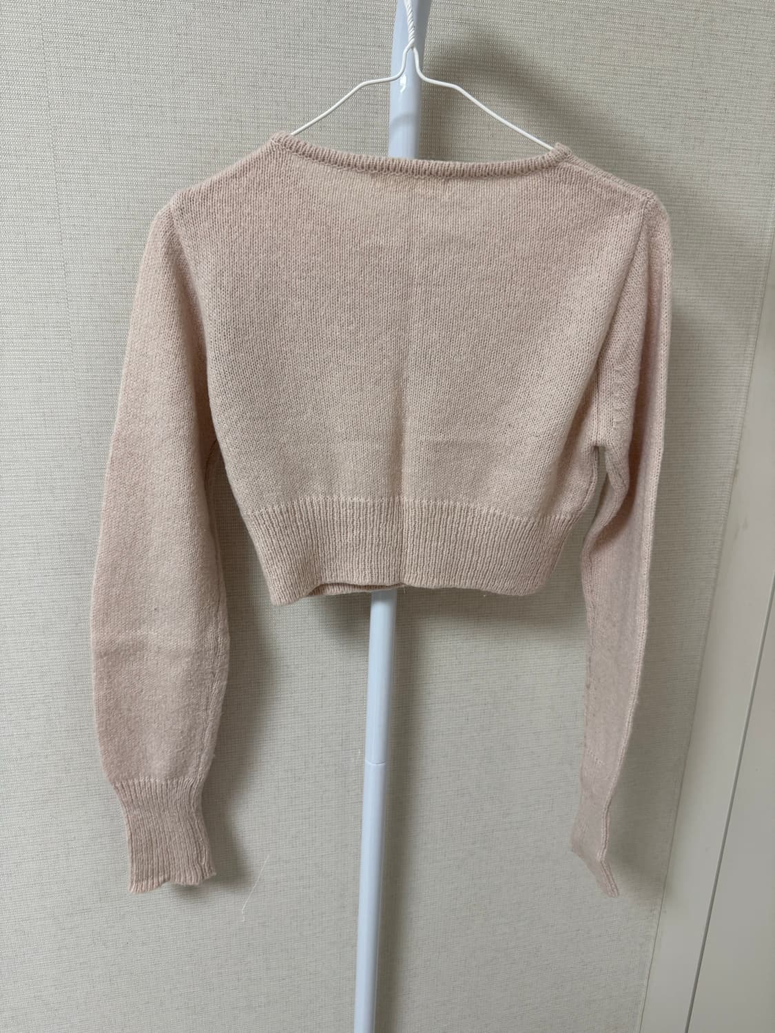 쓰리타임즈 가디건 핑크 상품이미지2