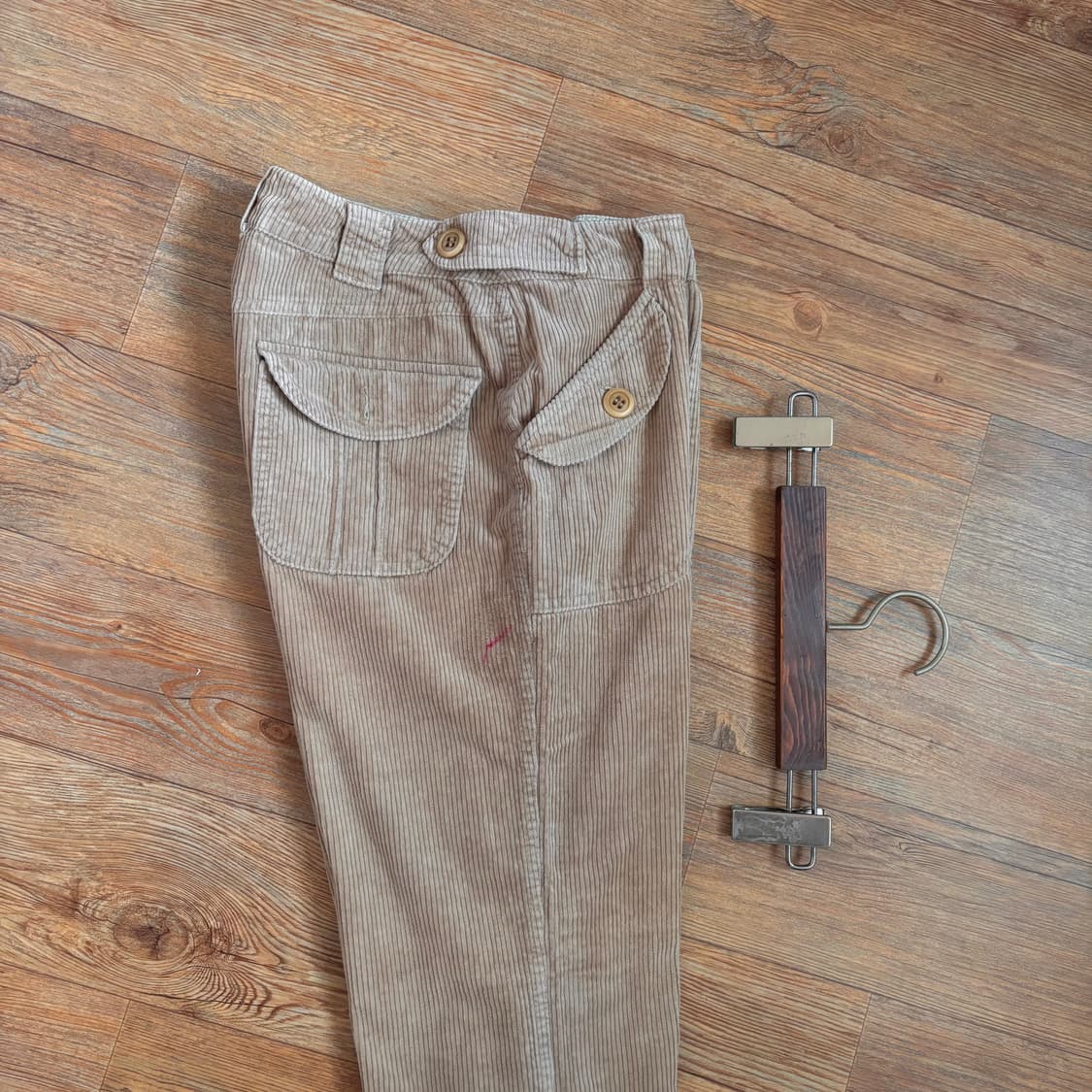 막스마라 정품 베이지 26 코듀로이 팬츠 위켄드 골덴 상품이미지10