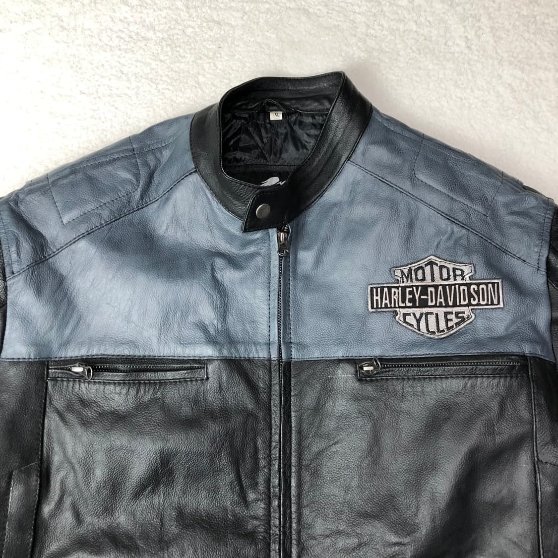 빈티지 할리데이비슨 패치 리얼 레더자켓  상품이미지3