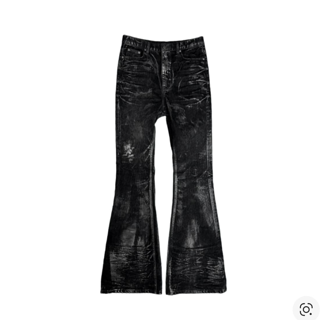 [교환]언더마이카 글레이셜 벨베틴 코티드 플레어진 블랙 상품이미지1