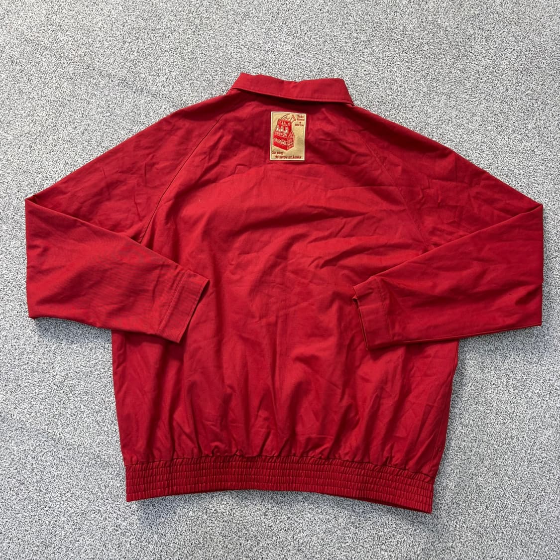 4XL-5XL 코카콜라 블루종 자켓 0331J 상품이미지3