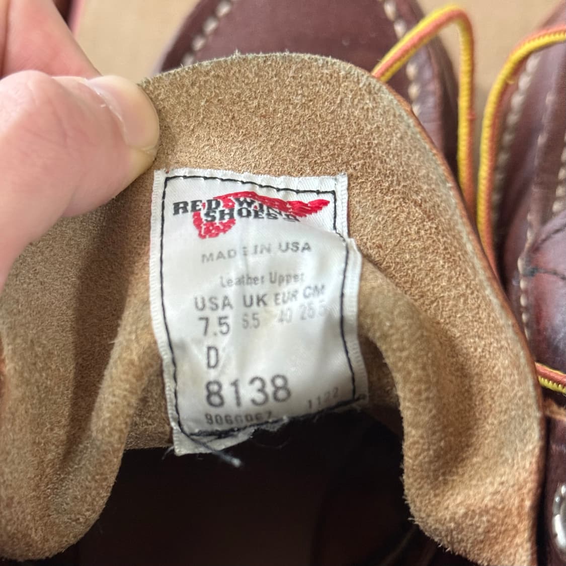 레드윙 6인치 목토 8138 상품이미지4