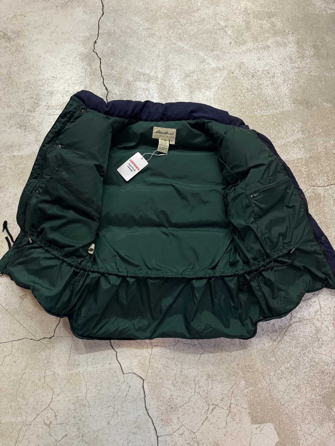 90s 에디바우어 구스다운 패딩 베스트 상품이미지6