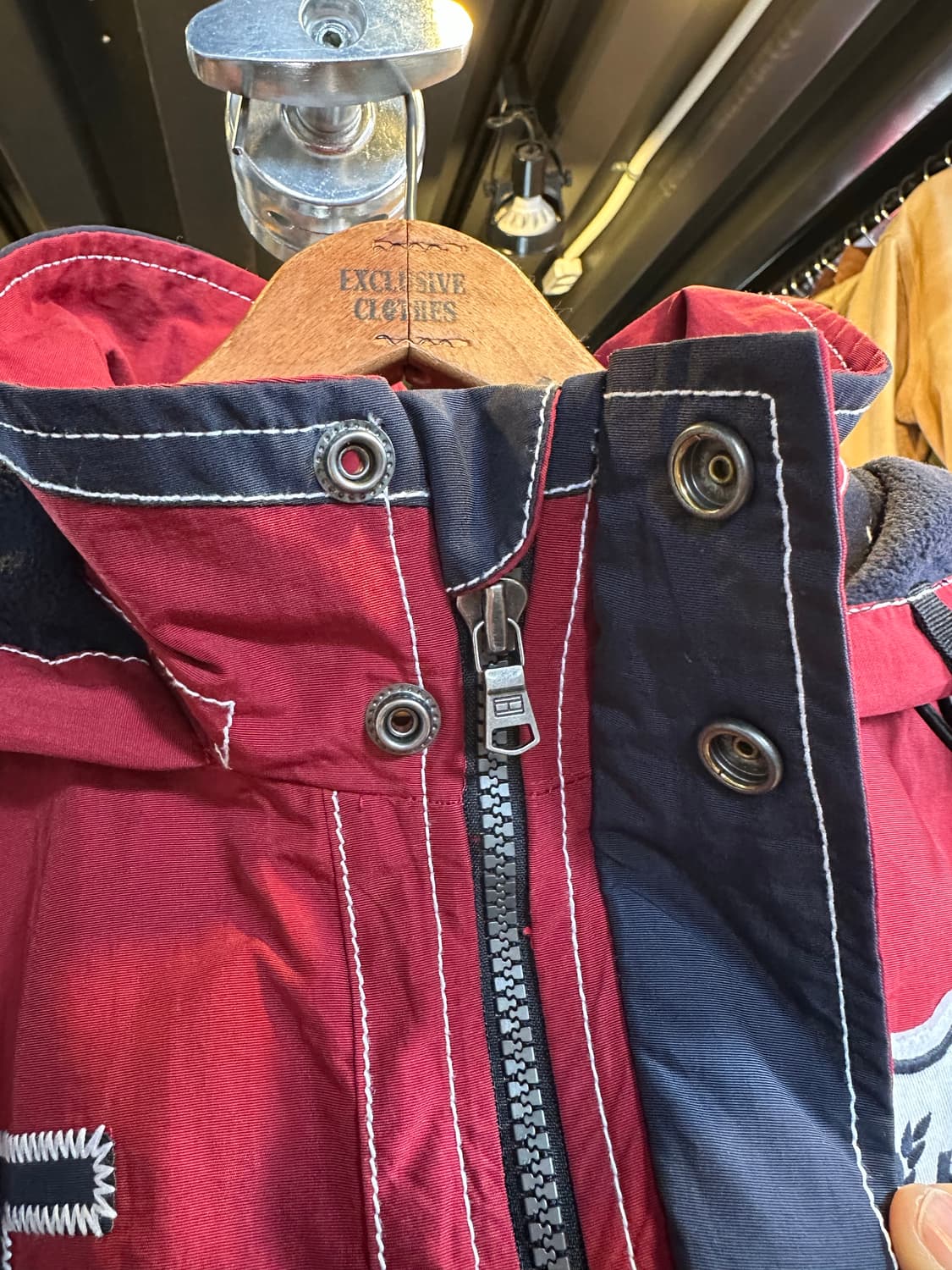 타미힐피거 올드스쿨 후리스 라이닝 트랙 자켓 상품이미지6