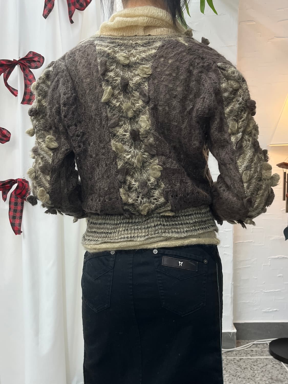 Boho brown cardigan 상품이미지7