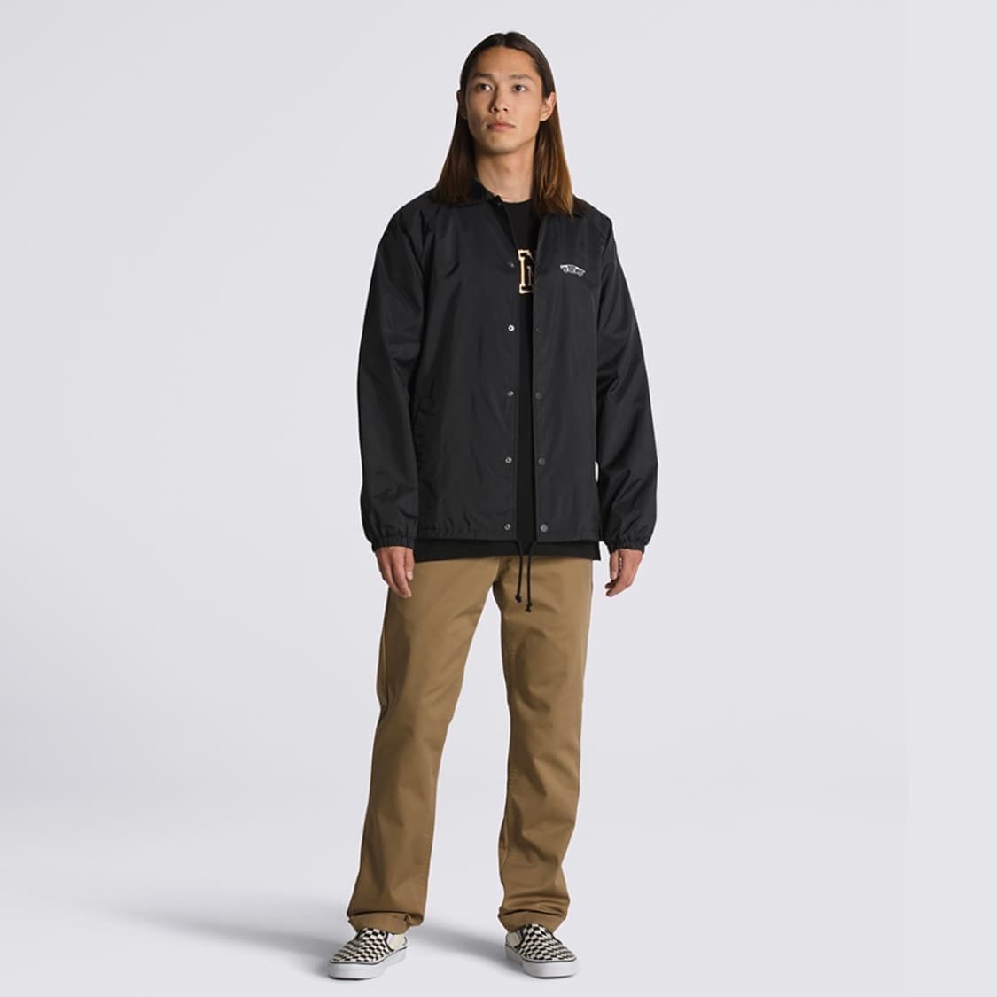 정품 반스 스탠다드 기모 코치자켓(M,새상품) 상품이미지6