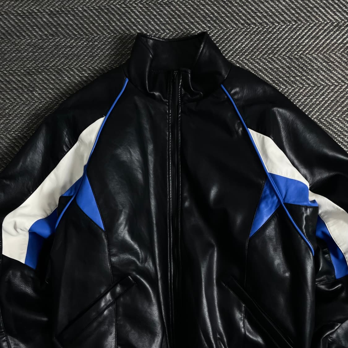 아우어룸 비건레더 바이커 봄버 자켓y 3399 상품이미지5