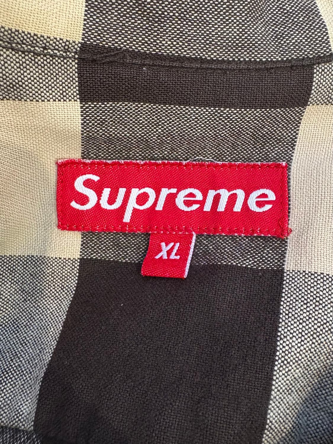 90s 슈프림 체크 셔츠 상품이미지9