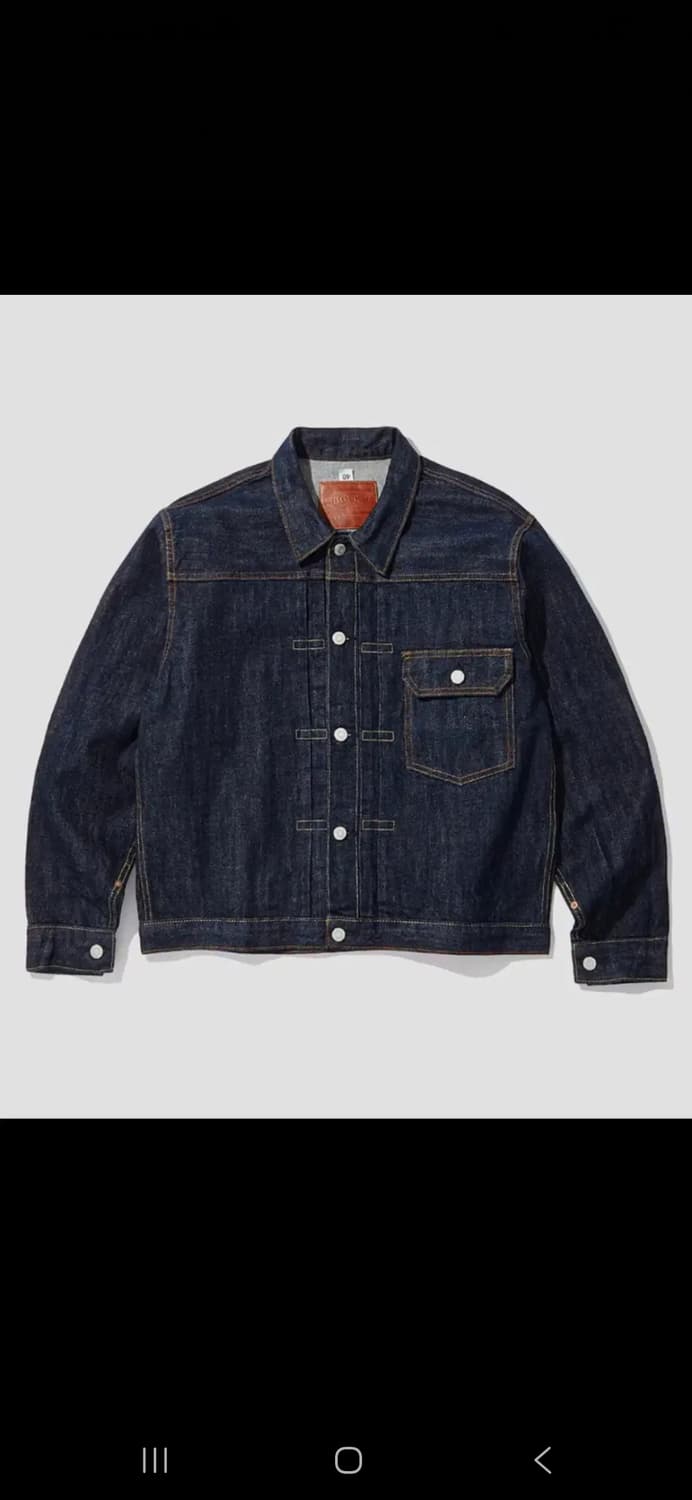 아웃스탠딩 멋렙 데님셋업 m사이즈 판매합니다. 상품이미지2