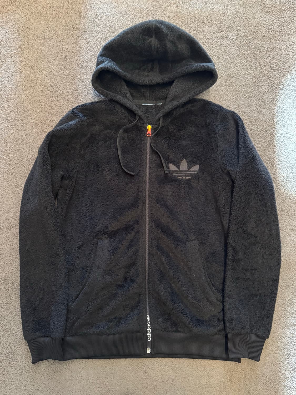 아디다스 빅로고 파이어버드 플리스 후드자켓 처분  상품이미지2