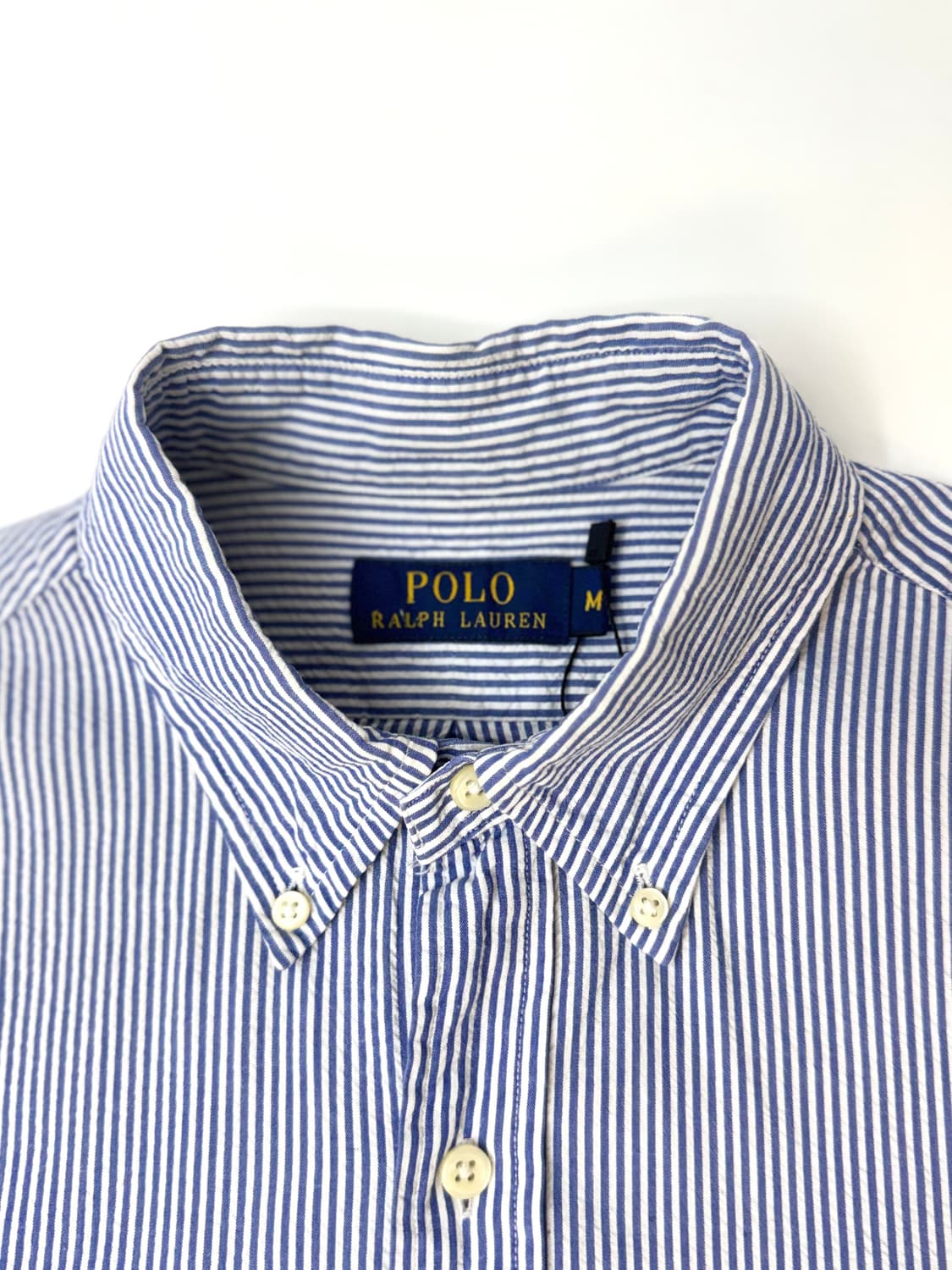 Polo 폴로 랄프로렌 블루스트라이프 시어서커 반소매셔츠 상품이미지7