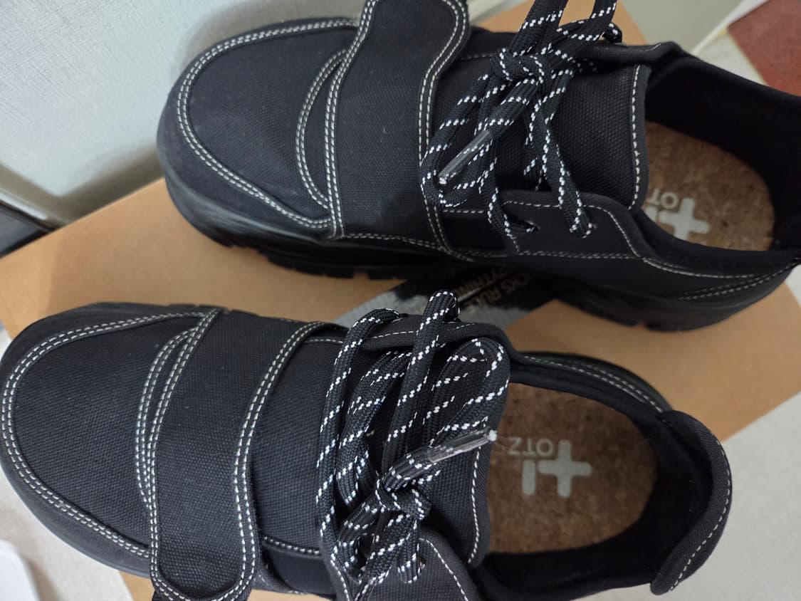 오찌 OTZ 3300 하이 캔버스 코어 올 블랙 상품이미지2