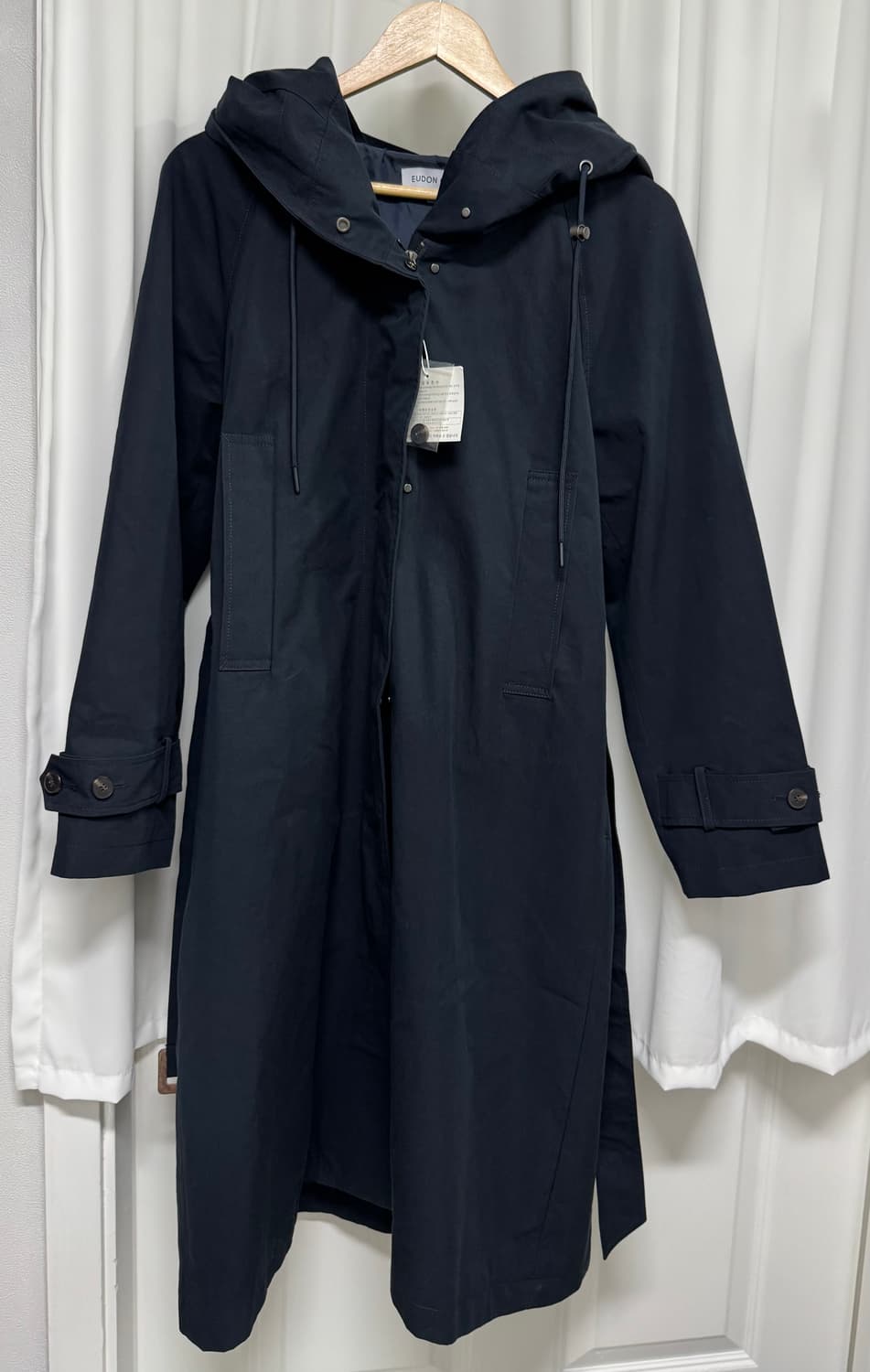 [새상품] 디자이너 브랜드 유돈초이 트렌치코트 자켓 상품이미지2