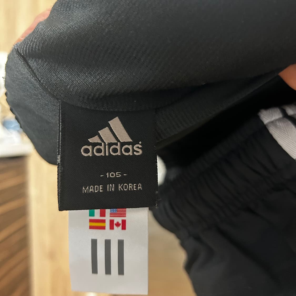 아디다스 스트링 겨울 조거팬츠 34 상품이미지3